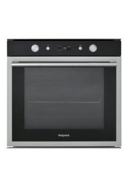Hotpoint Si6864Shix Built In 60Cm Electric Single Oven - Black/Stainless Steel